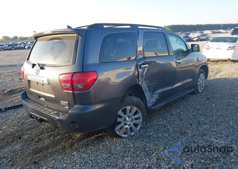 2017 Toyota Sequoia Platinum from USA, damaged, VIN 5TDDW5G14HS152822